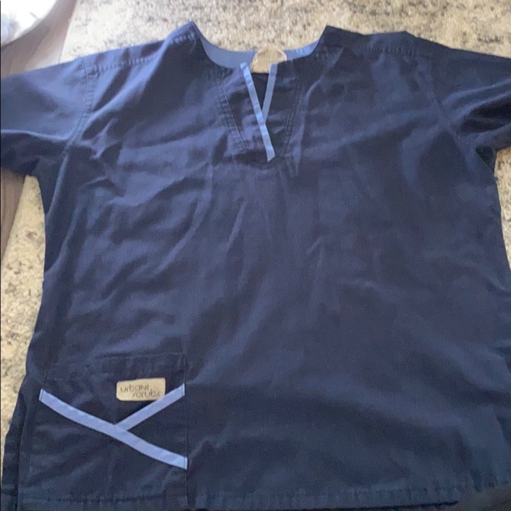 Urbane scrub top